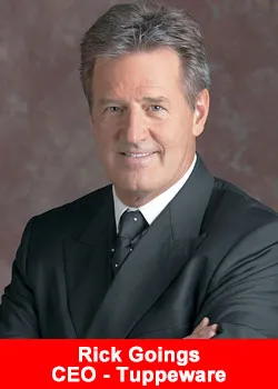 Tupperware, CEO, Rick Goings