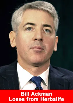 Bill Ackman Losing His Bet Against Herbalife