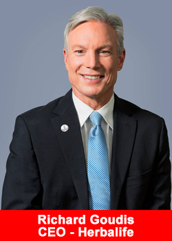 Herbalife, CEO, Richard Goudis