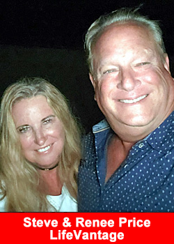 Steve &amp; Renee Price Advance To Elite Pro 7 Rank With LifeVantage