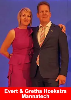 Evert and Gretha Hoekstra Achieve Presidential Director At Mannatech