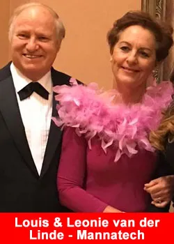 Louis And Leone van der Linde Achieve 2 Star Platinum At Mannatech