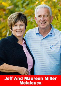 Jeff And Maureen Miller Achieve Presidential Director Rank At Melaleuca