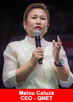 QNET Appoints Malou Caluza as CEO