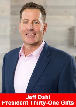 Jeff Dahl Presidente di Thirty One Gifts