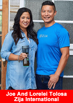 Zija Natural Health Revolution Ambassador - Joe And Lorelei Tolosa