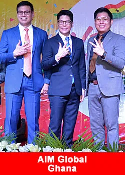 AIM Global Ghana отпраздновала пять лет своего статуса чемпиона