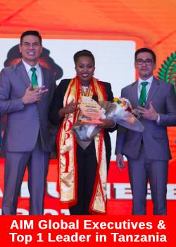 AIM Global Tanzania Holds 1st Anniversary with 4,000 Distributors  