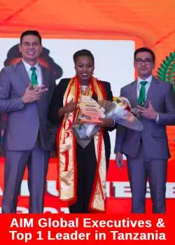 AIM Global Tanzania Holds 1st Anniversary with 4,000 Distributors  
