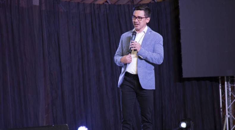 AIM Global’s Vice President for Business Development Engr. Jurgen Gonzales takes the center stage at the AIMcademy Kenya 2019 last August 28, 2019
