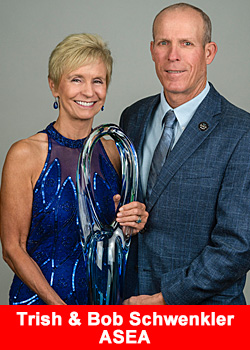 Trish and Bob Schwenkler Recognized As &quot; Business Builder of the Year” At ASEA convention