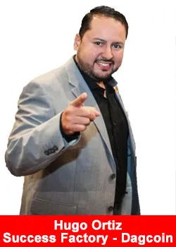 Hugo Ortiz From Puerto Rico Achieves Blue Diamond Rank At Dagcoin - Success Factory