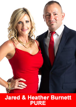 Jared and Heather Burnett, Achieve, Crown Diamond,PURE, Top Leaders, Top Earners, Network Marketing, MLMJared and Heather Burnett, PURE Independent Business Owners (IBOs) for the past 10 years, hit the prestigious rank of Crown Diamond, the highest rank one can achieve at PURE. They are the first IBOs in the United States to achieve the rank of Crown Diamond.   The Burnetts enjoy an 8-figure residual income and continue to build their dream while helping others do the same. They have helped many IBOs reach the million-dollar mark, and over 200 people in their downline have earned a 6-figure income. Their business is headquartered in Clearwater, Florida, where Heather and Jared live with their three boys.  ?Having leaders like Jared and Heather is what makes this company so special! These leaders lead by example and that?s what they continue to do,? said PURE CEO, Daren Hogge. ?They are inspiring, trustworthy, innovative and are great motivators for others. I congratulate them on this significant achievement.?  ?When we joined PURE, we were just average people with a big dream,? said Jared Burnett. ?We had enough belief and work ethic to keep putting one foot in front of the other and move up one rank at a time; we NEVER stopped.  But getting to where we are today, seemed impossible. According to the Gospel of Matthew, ?With man this is impossible, but with God, all things are possible??   About PURE  PURE: People United Reaching Everyone is a leading innovator in health and wellness products. PURE is dedicated to delivering Whole Health with high-quality products for physical health, opportunity for financial health, relationships for personal health and social impact for philanthropic health. PURE is a global company with offices in the U.S., Taiwan, Thailand and Korea with headquarters in Frisco, Texas. For more information on the products or business opportunity, visit https://livepure.com/.
