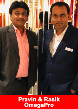 Pravin Tarpara &amp; Rasik Shiroya Achieve Blue Diamond Rank At OmegaPro