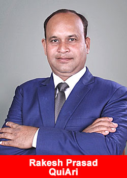 MLM Leader Rakesh Prasad From India Joins QuiAri