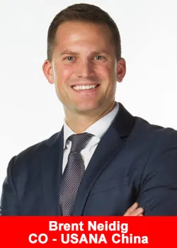 USANA Appoints Brent Neidig As Chief Officer And Managing Director Of China