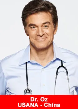 Lo spettacolo Dr. Oz sponsorizzato dall'USANA è ora ufficialmente distribuito in Cina