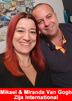 Danish Power Couple Mikael And Miranda Van Gogh Partner With Zija International