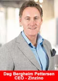 Dag Bergheim Petterson, CEO of Zinzino