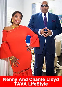 Industry Icons Kenny And Chante Lloyd Celebrate TAVA LifeStyle First Year In Business