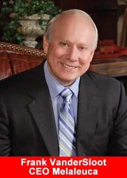 Melaleuca, CEO, Frank Vandersloot