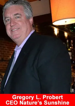 Nature's Sunshine Products, CEO, Chairman, Gregory Probert