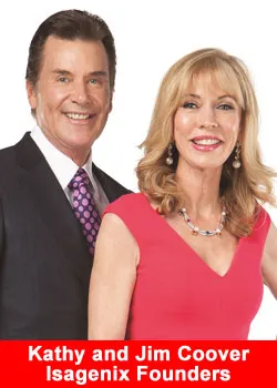 Isegenix International, Co-Founders, Jim and Kathy Coover 