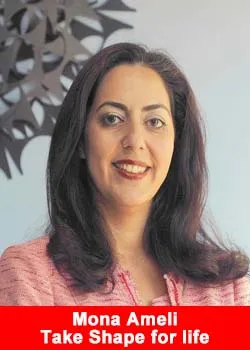 mona ameli take shape for life