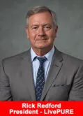 Rick Redford, President of LivePURE