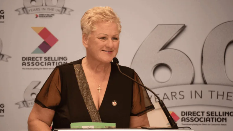 Amanda Sly, Chair of the Direct Selling Association (DSA) UK