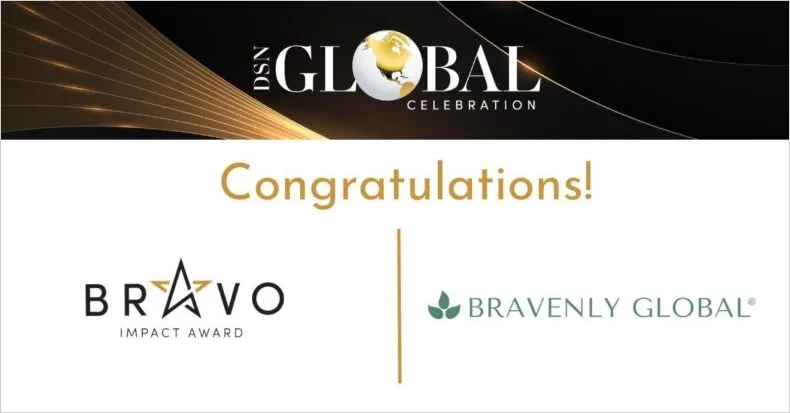 Bravenly Global wins Bravo Impact Award at DSN Global 100 Celebration