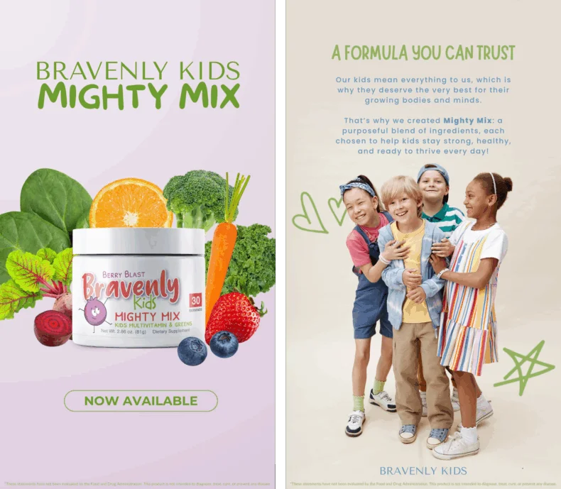 Bravenly Kids Mighty Mix