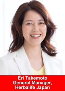 Eri Takemoto, General Manager, Herbalife Japan