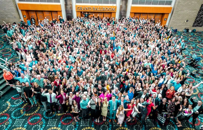 Julia & Brandon Thornhill's team at convention