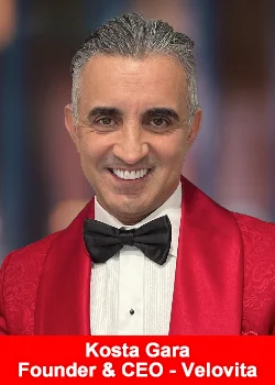 Kosta Gara, Velovita Founder & CEO