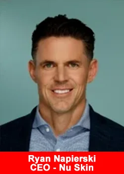 Ryan Napierski, CEO of Nu Skin