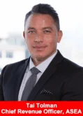 Tai Tolman, Chief Revenue Officer of ASEA