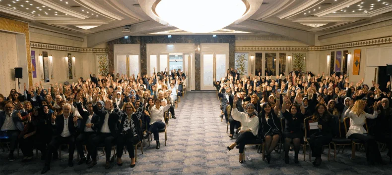 Greenway Global leaders and partners on stage during the Istanbul 2025 event.