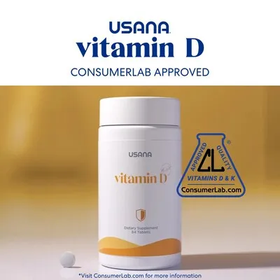 USANA Vitamin D - Consumer Lab Seal of Approval