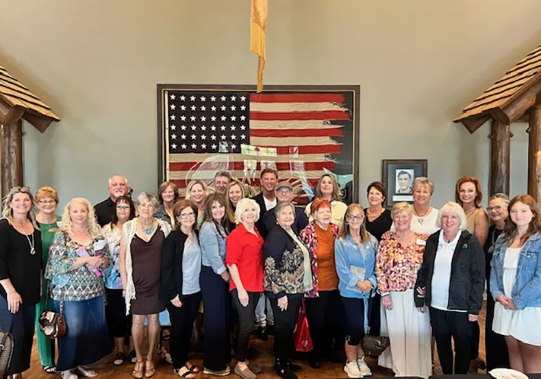 Anovite leaders and distributors during a leadership event