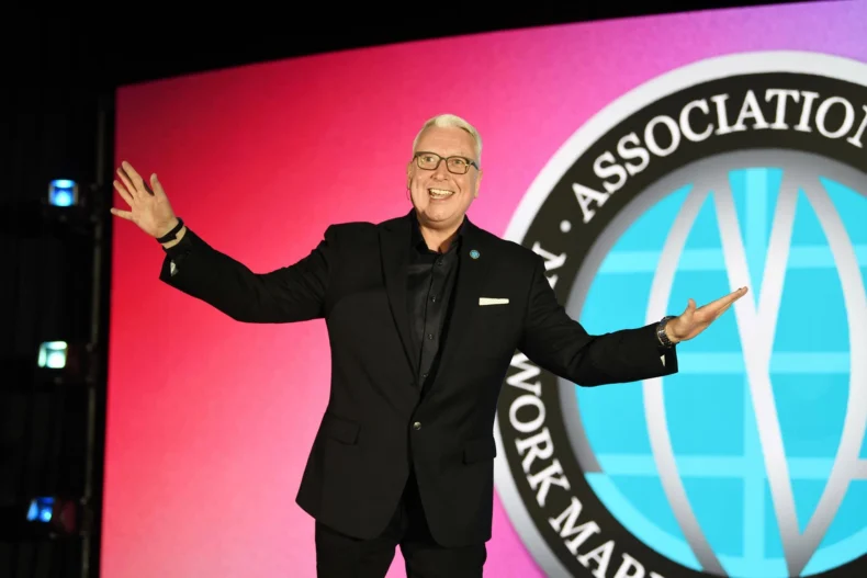 Garrett McGrath welcomes attendees to ANMP 2026 in Dallas