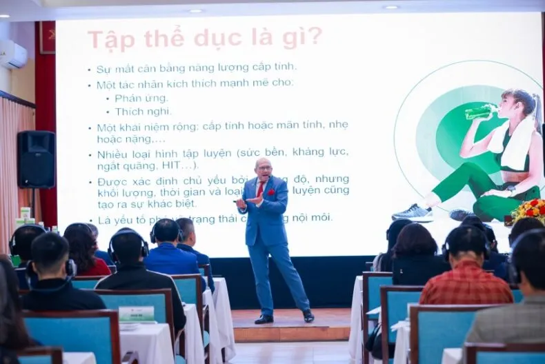 Herbalife Vietnam supported Vietnam Olympic Committee in organizing a nutrition and athletic knowledge training session for coaches and athletes
