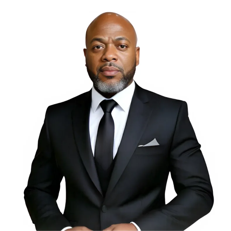 Keith Williams, Double Diamond leader at Vital Health, in black suit