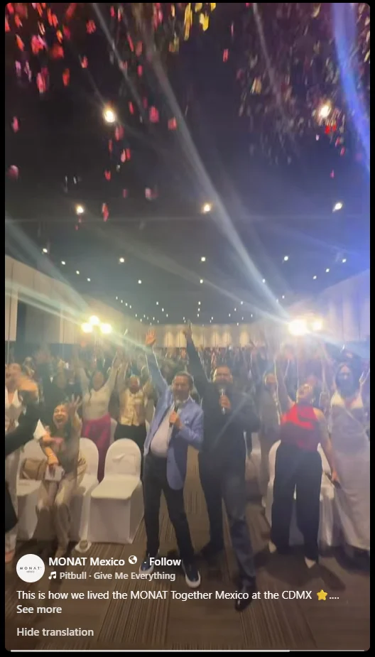 MONAT Global Mexico Event