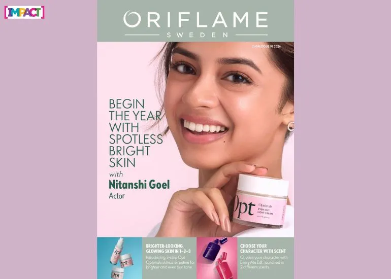 La nuova gamma di prodotti per la cura della pelle basata sulla scienza rafforza il portfolio Skinimalist di Oriflame in India con Nitanshi Goel