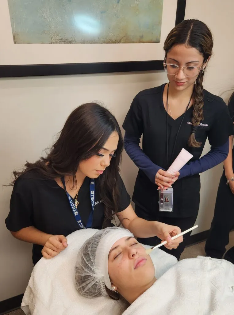 The TECC Cosmetology program focuses on hair, nail, and skin care, along with salon management. (Photo Courtesy: TECC)