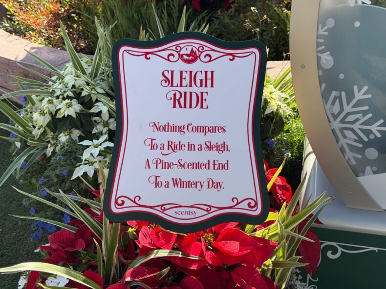 Scentsy’s Festive Fragrances Garden Returns for 2025 EPCOT International Festival of the Holidays
