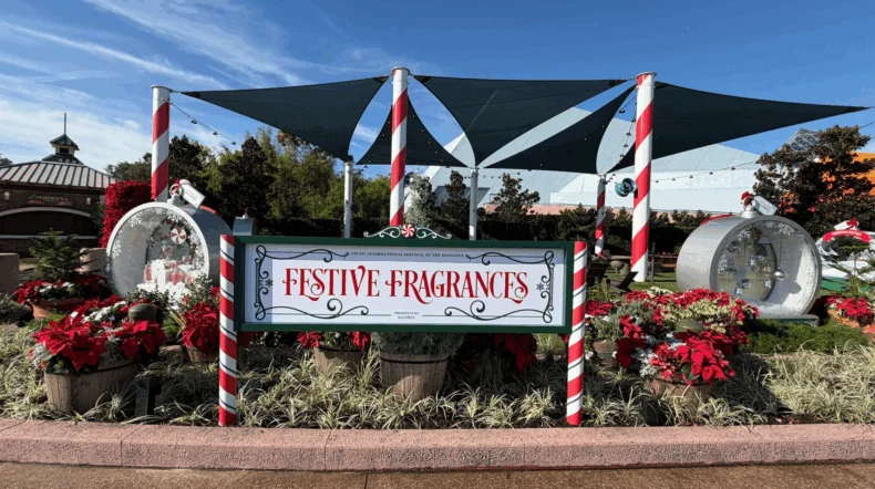 Scentsy’s Festive Fragrances Garden Returns for 2025 EPCOT International Festival of the Holidays