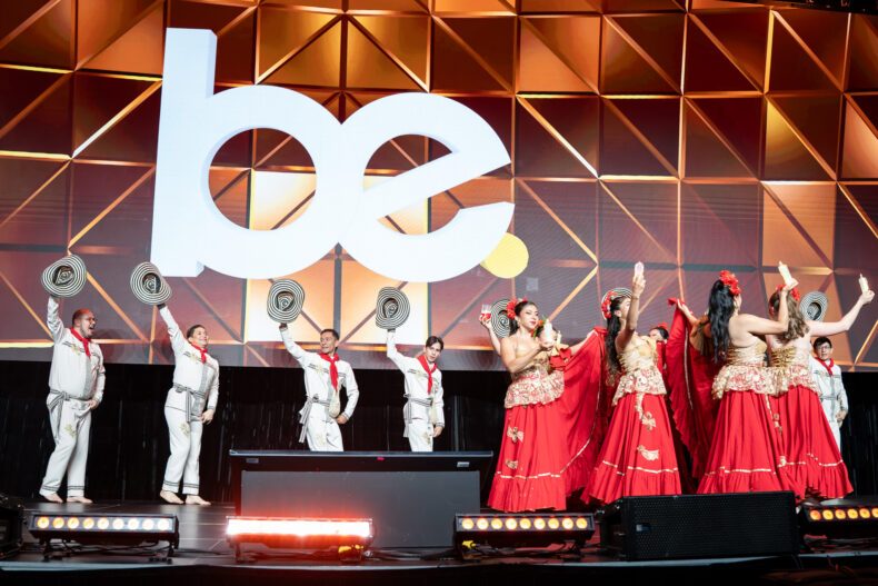BE Club LATAM Convention Bogotá cultural performance