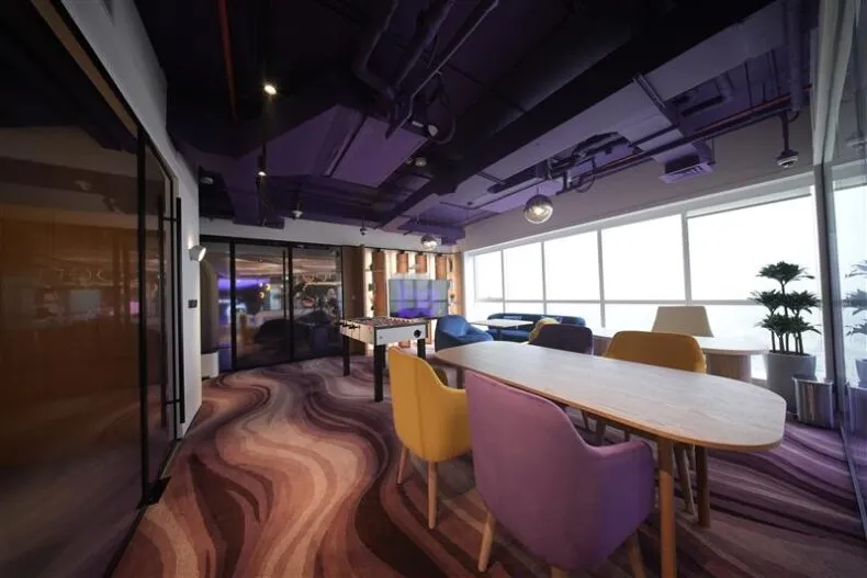BE global headquarters collaboration space in Dubai designed for teamwork and innovation